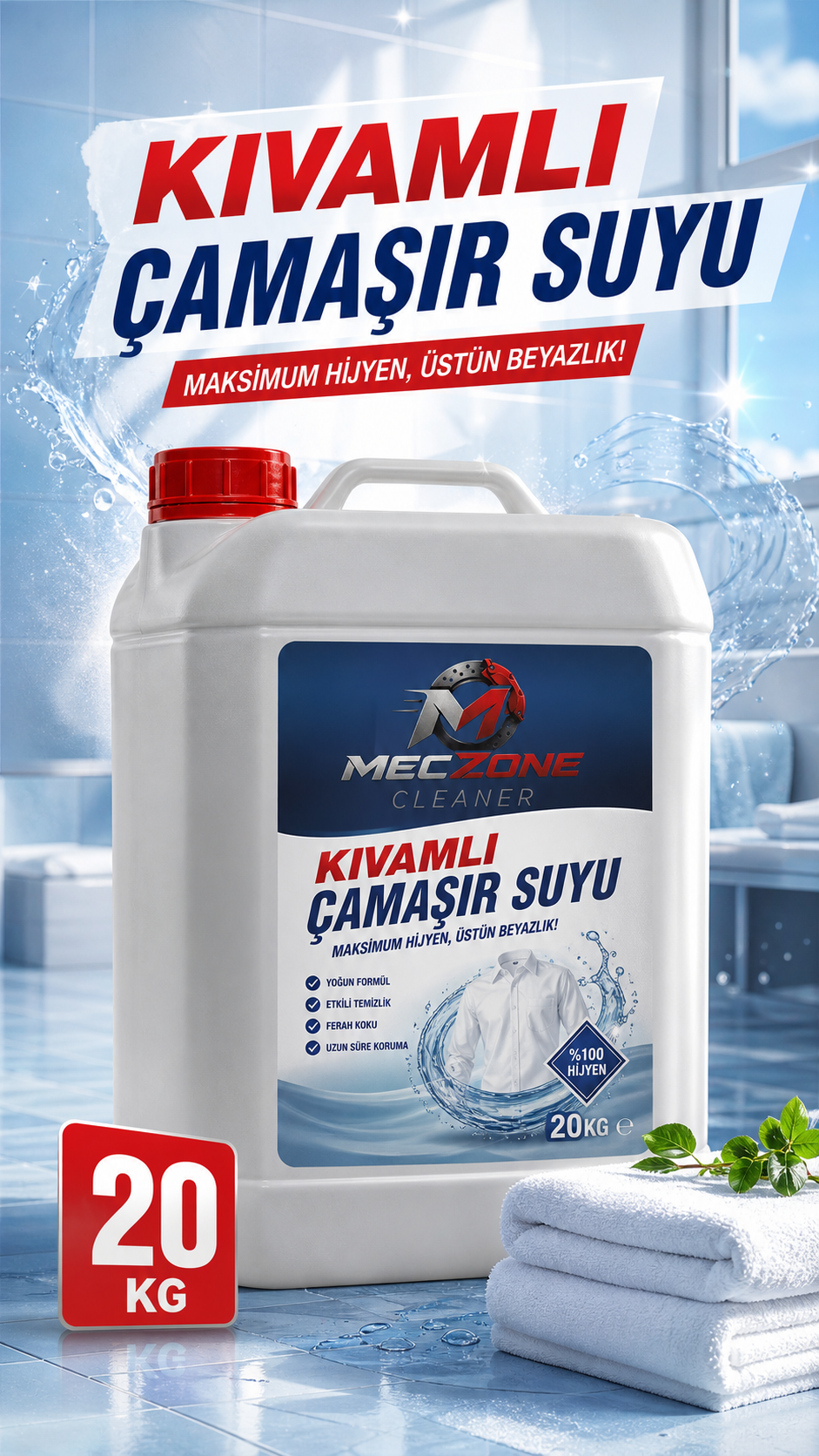 Kıvamlı Çamaşır Suyu
